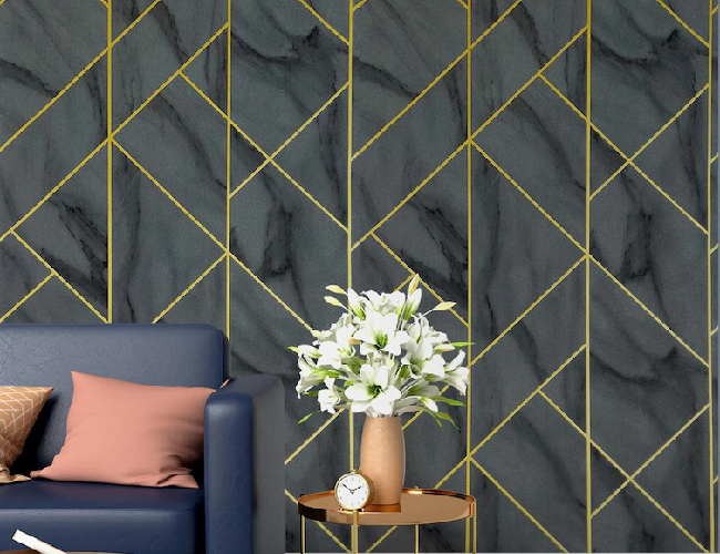 Buy RoseCraft Latest Stylish Textured PVC Coated 3D Modern